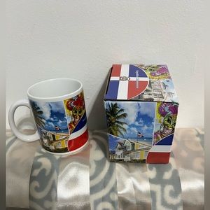NEW MUG WITH BOX REPUBLICA DOMINICANA